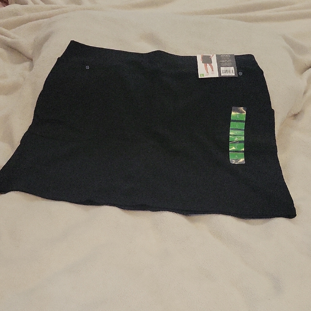 Jones New York Black Mini Skirt